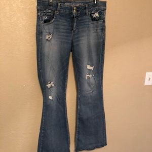 American Eagle Artist Flare sz 14 long
